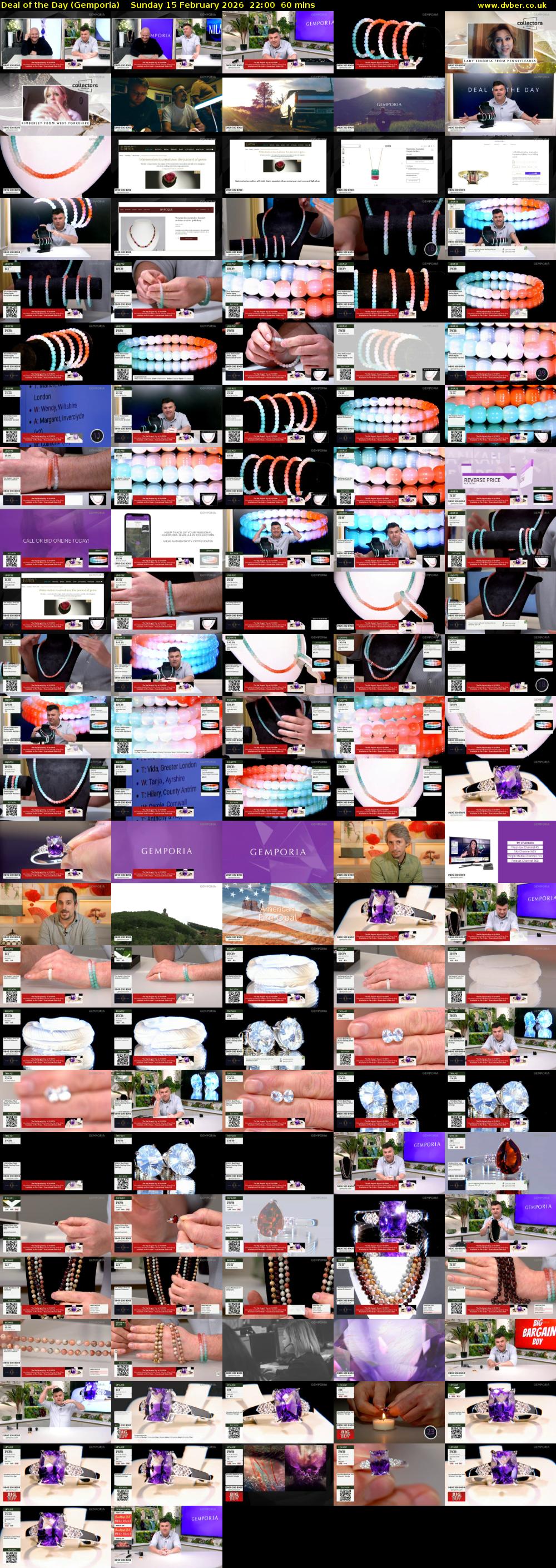 Deal of the Day (Gemporia) Sunday 15 February 2026 22:00 - 23:00