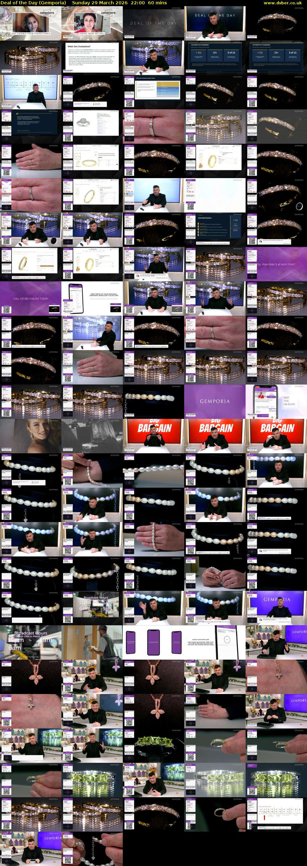 Deal of the Day (Gemporia) Sunday 29 March 2026 22:00 - 23:00