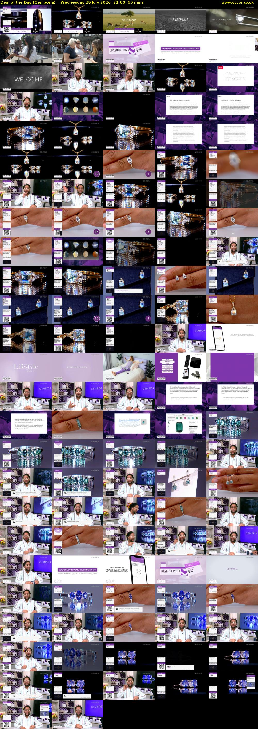 Deal of the Day (Gemporia) Wednesday 29 July 2026 22:00 - 23:00