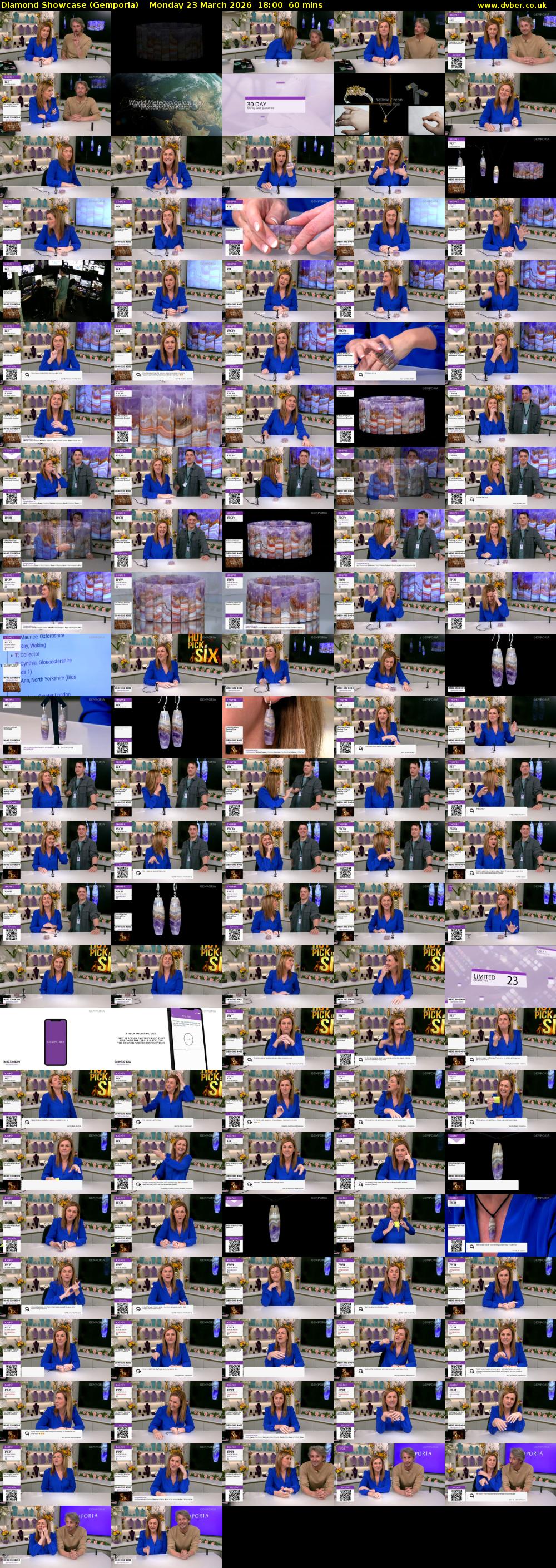 Diamond Showcase (Gemporia) Monday 23 March 2026 18:00 - 19:00