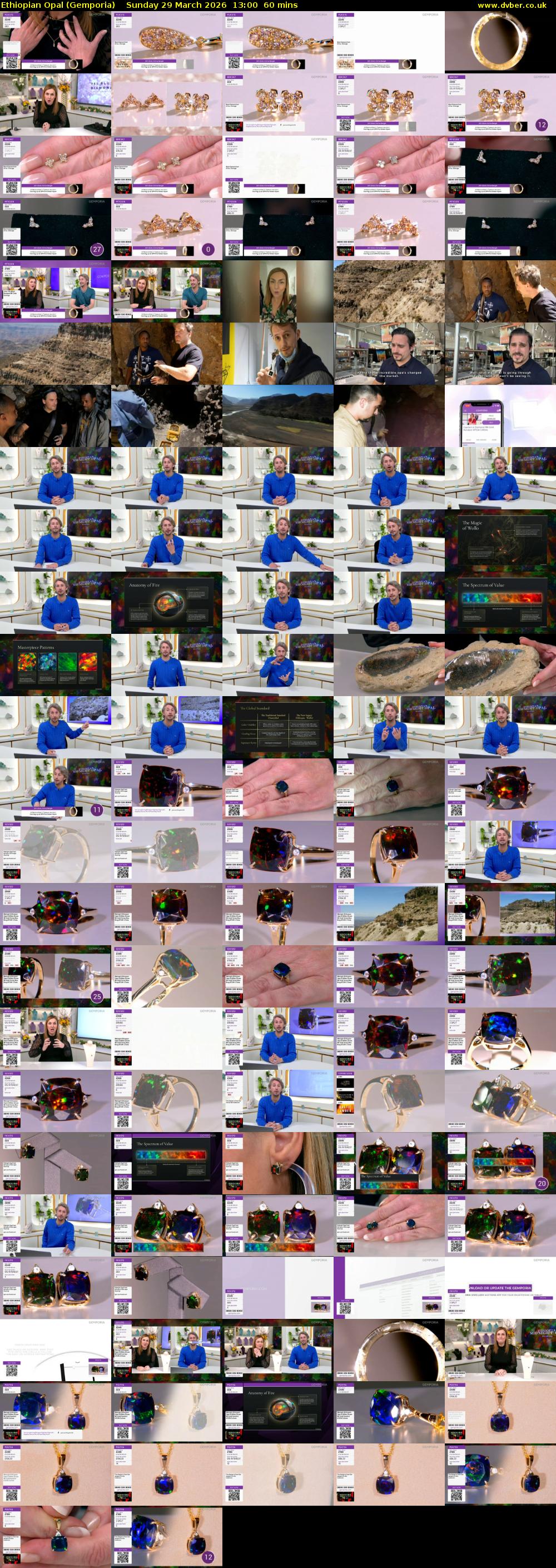 Ethiopian Opal (Gemporia) Sunday 29 March 2026 13:00 - 14:00