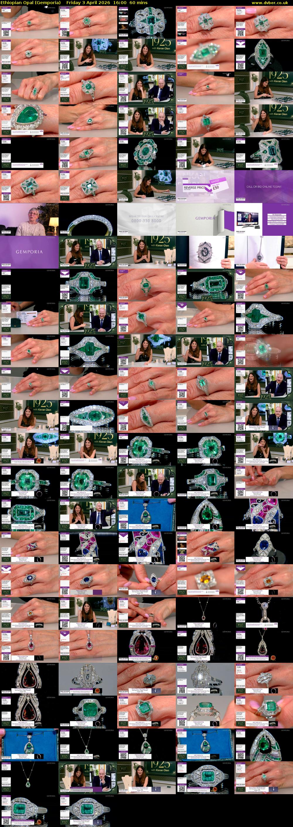 Ethiopian Opal (Gemporia) Friday 3 April 2026 16:00 - 17:00