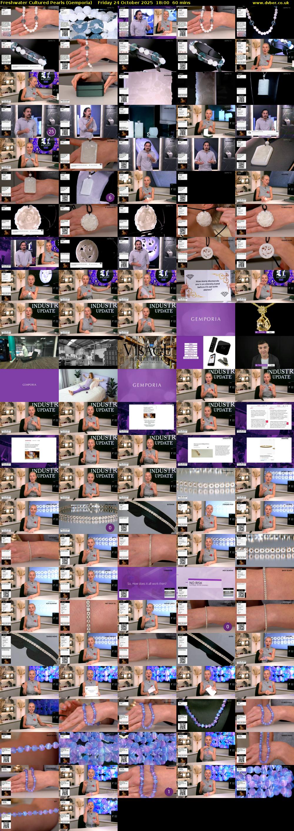 Freshwater Cultured Pearls (Gemporia) Friday 24 October 2025 18:00 - 19:00