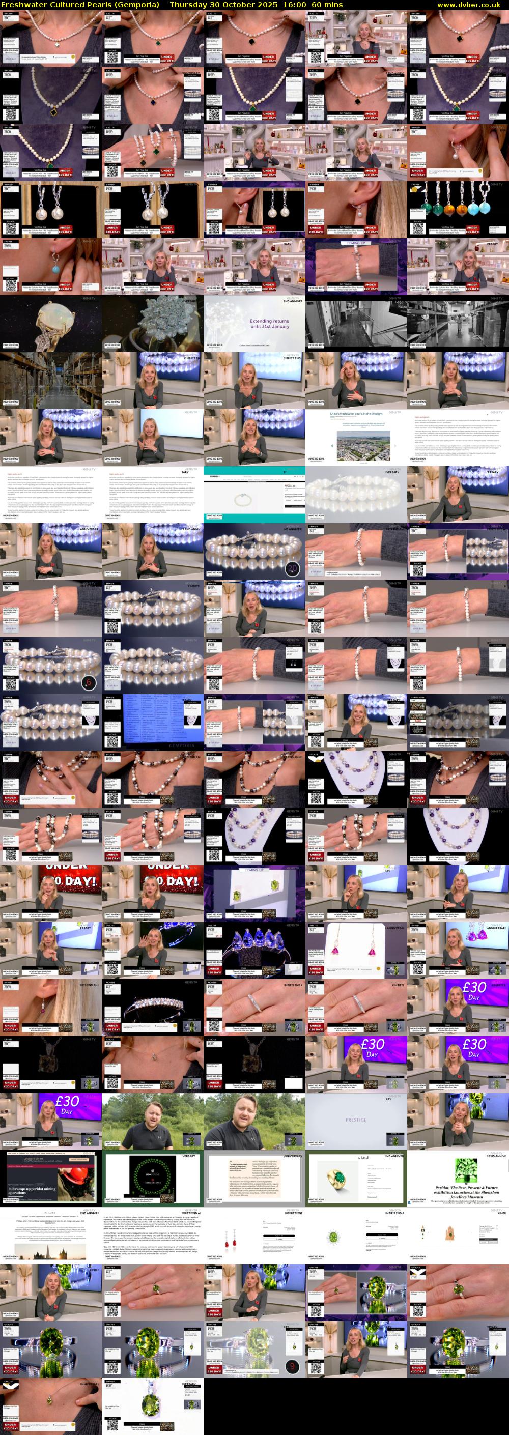 Freshwater Cultured Pearls (Gemporia) Thursday 30 October 2025 16:00 - 17:00