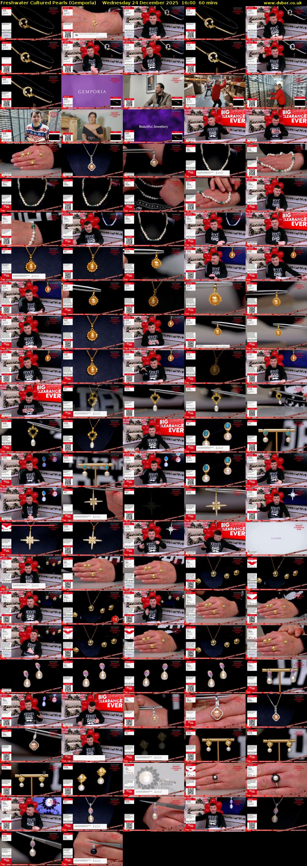 Freshwater Cultured Pearls (Gemporia) Wednesday 24 December 2025 16:00 - 17:00