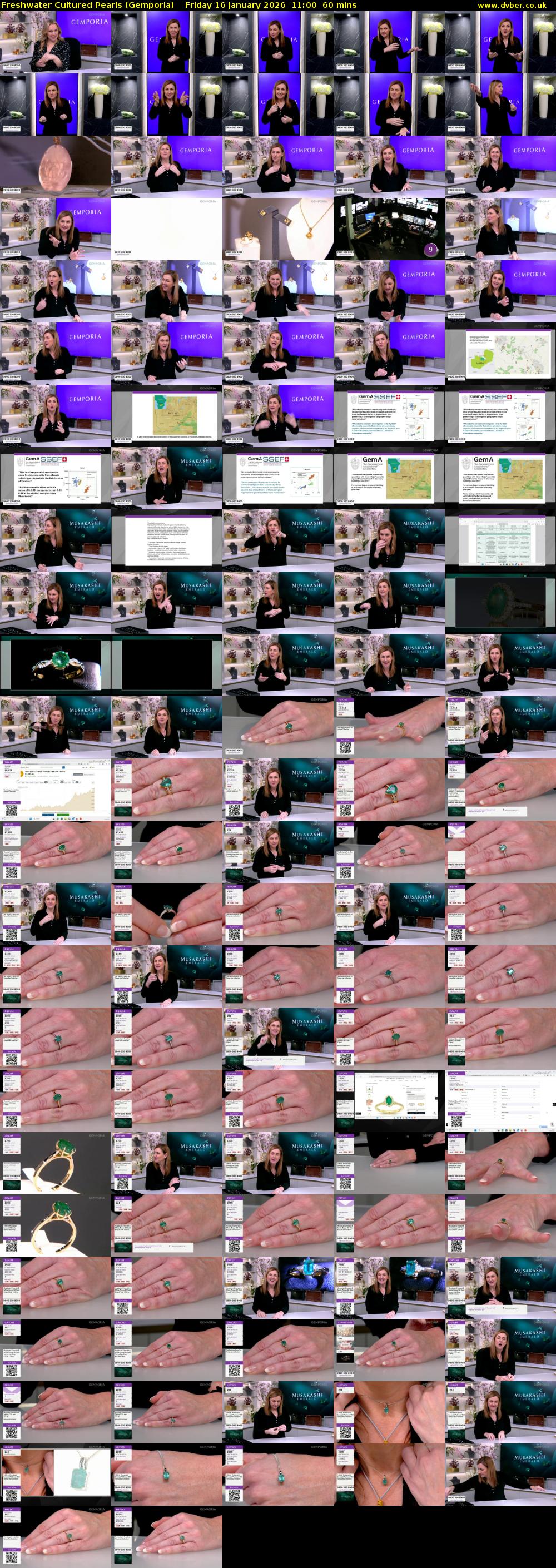 Freshwater Cultured Pearls (Gemporia) Friday 16 January 2026 11:00 - 12:00