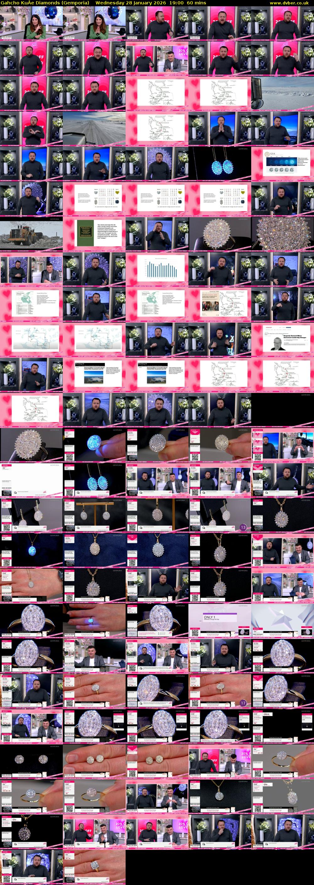 Gahcho KuÂe Diamonds (Gemporia) Wednesday 28 January 2026 19:00 - 20:00