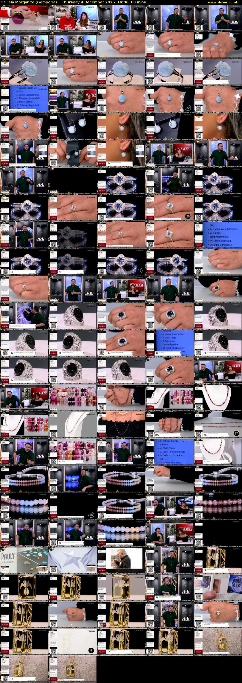 Galileia Morganite (Gemporia) Thursday 4 December 2025 19:00 - 20:00