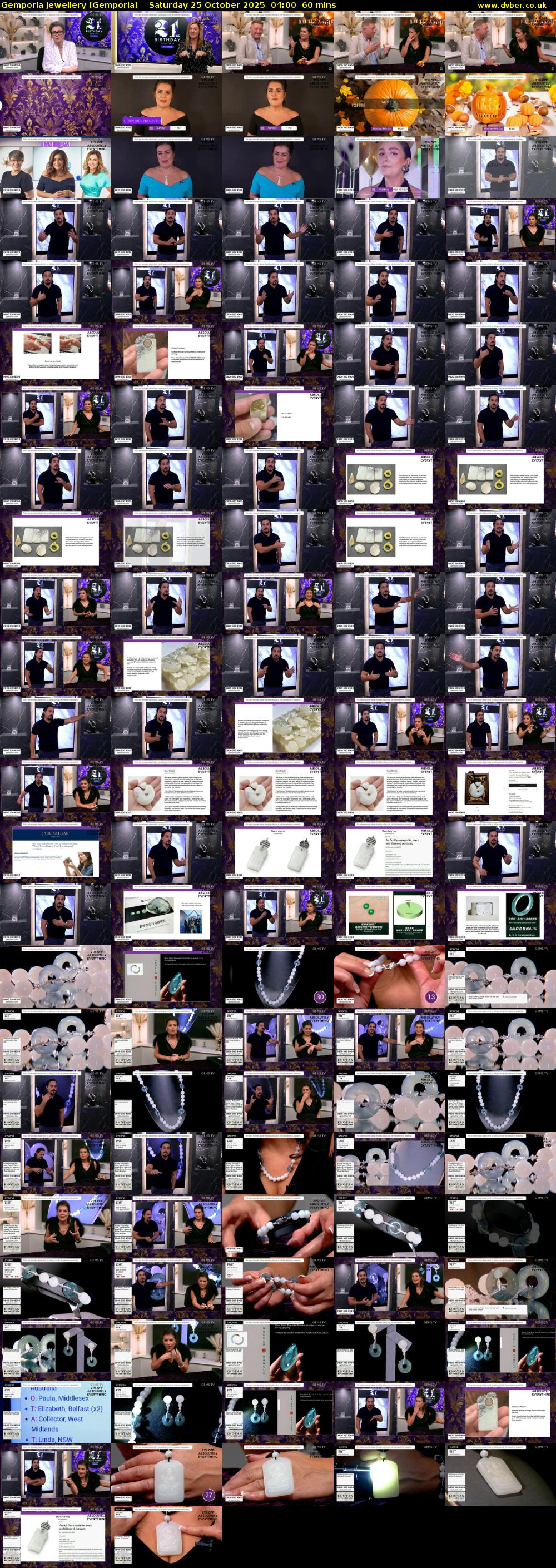 Gemporia Jewellery (Gemporia) Saturday 25 October 2025 04:00 - 05:00