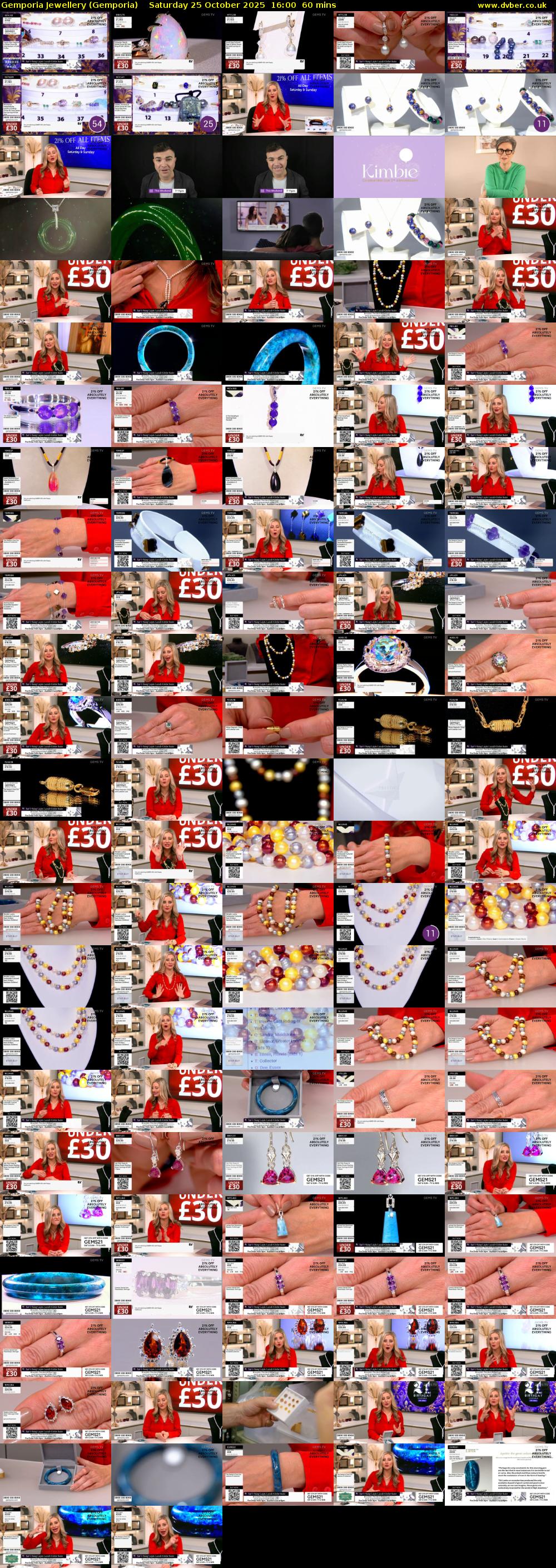 Gemporia Jewellery (Gemporia) Saturday 25 October 2025 16:00 - 17:00