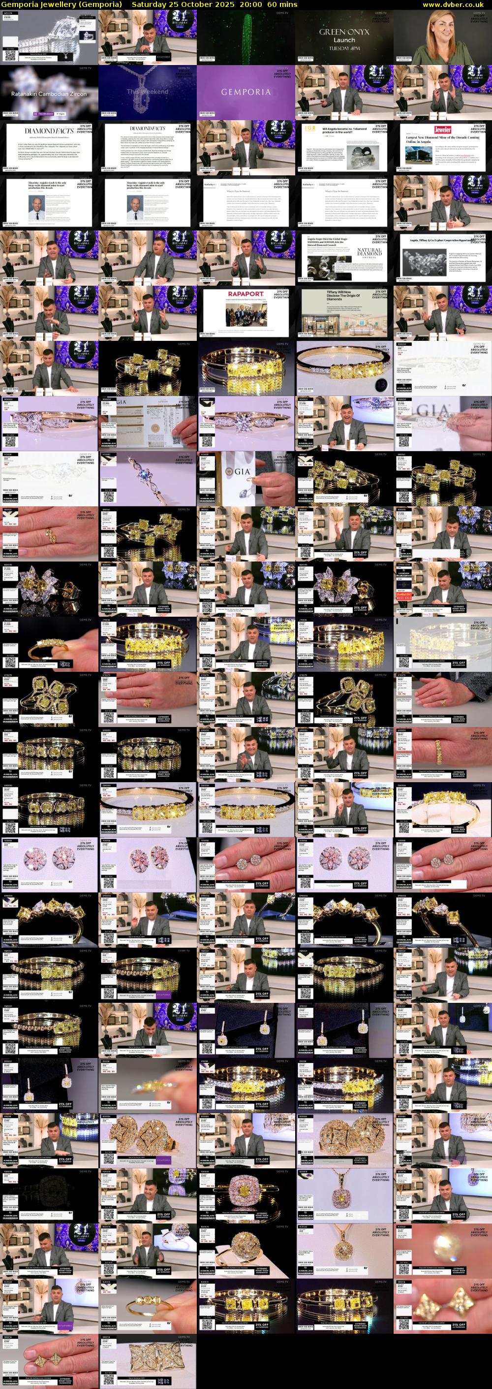 Gemporia Jewellery (Gemporia) Saturday 25 October 2025 20:00 - 21:00