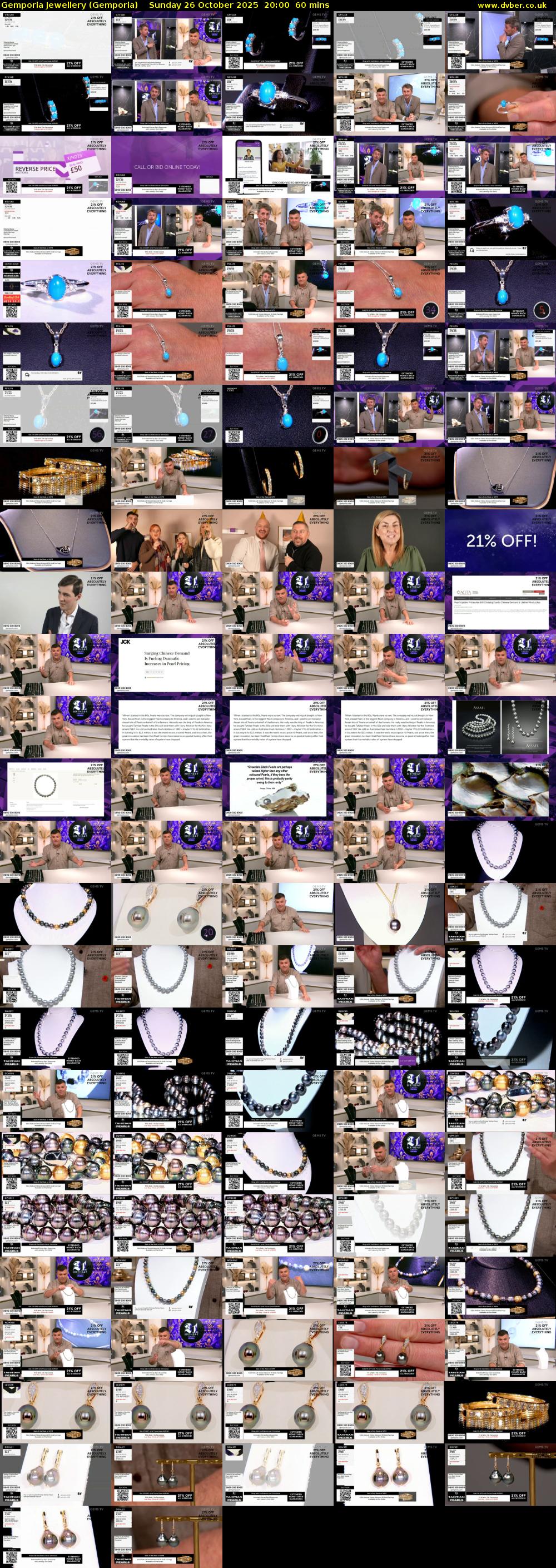 Gemporia Jewellery (Gemporia) Sunday 26 October 2025 20:00 - 21:00