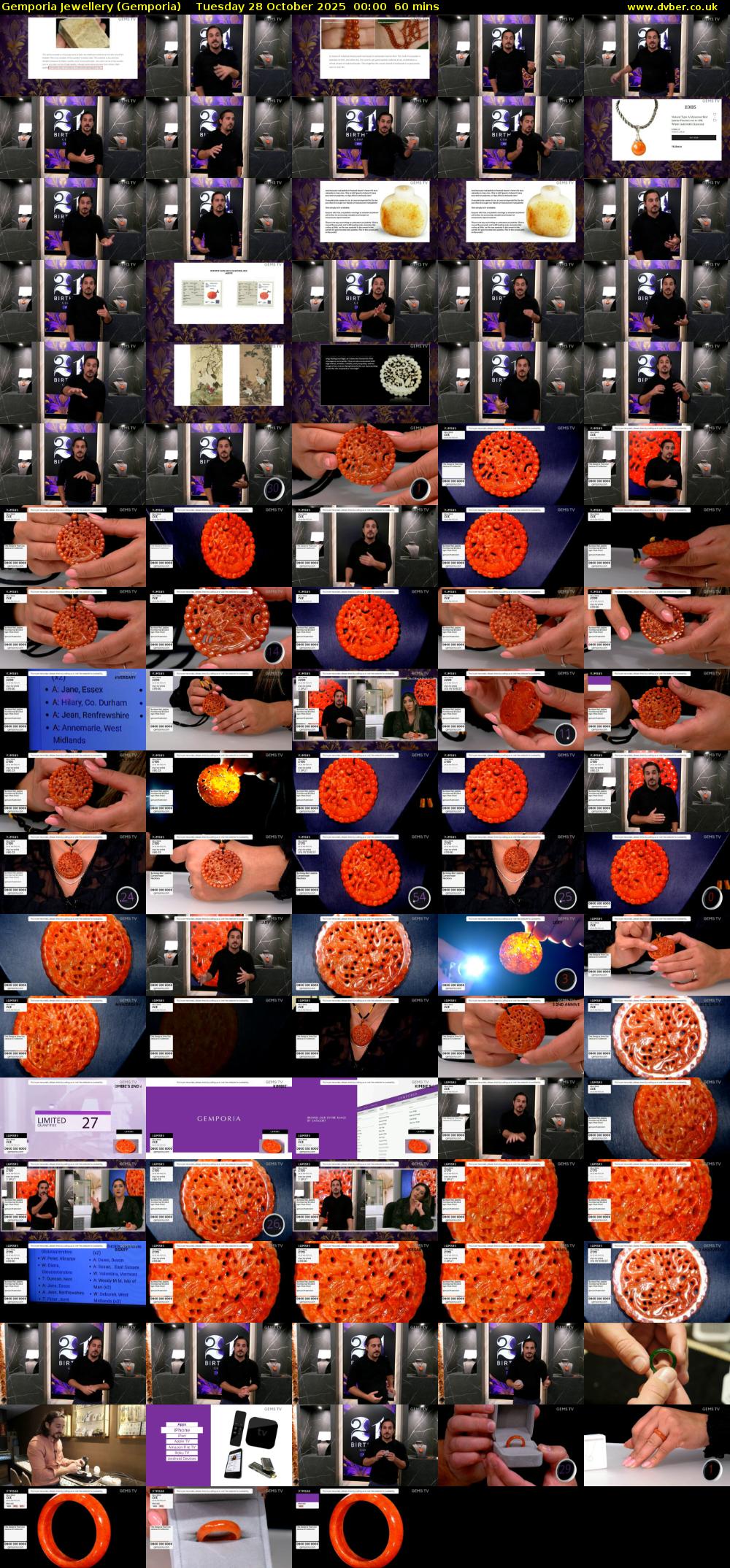 Gemporia Jewellery (Gemporia) Tuesday 28 October 2025 00:00 - 01:00