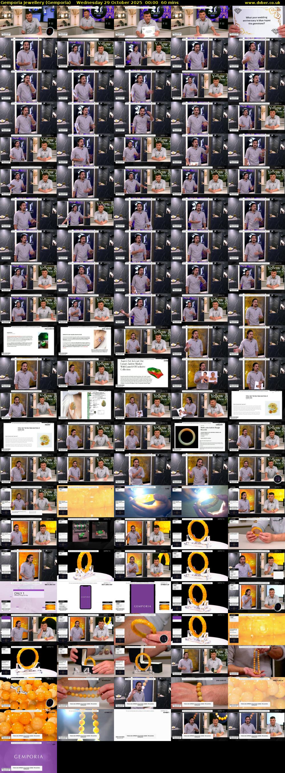 Gemporia Jewellery (Gemporia) Wednesday 29 October 2025 00:00 - 01:00