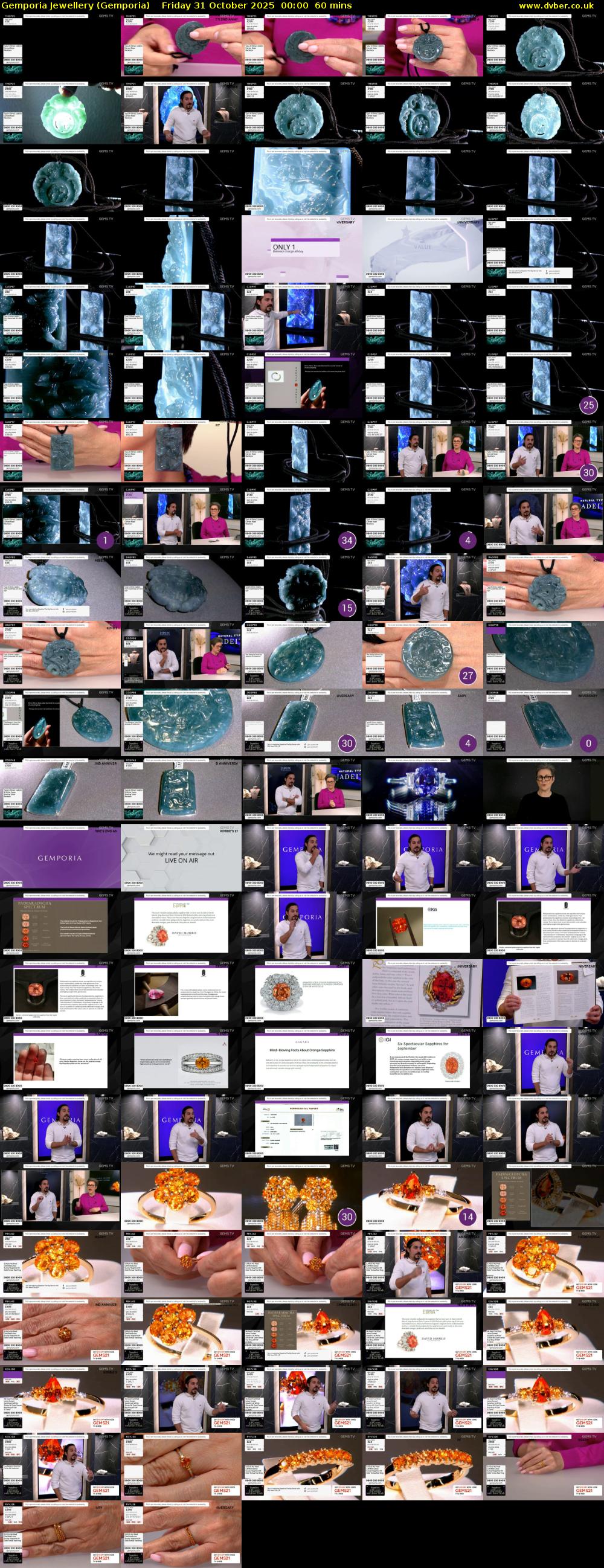 Gemporia Jewellery (Gemporia) Friday 31 October 2025 00:00 - 01:00