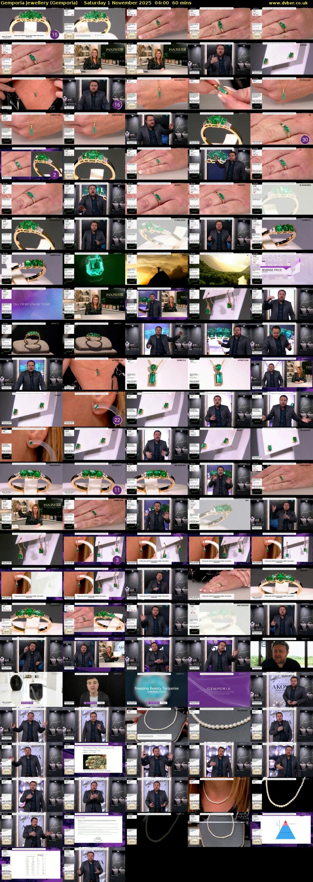 Gemporia Jewellery (Gemporia) Saturday 1 November 2025 04:00 - 05:00