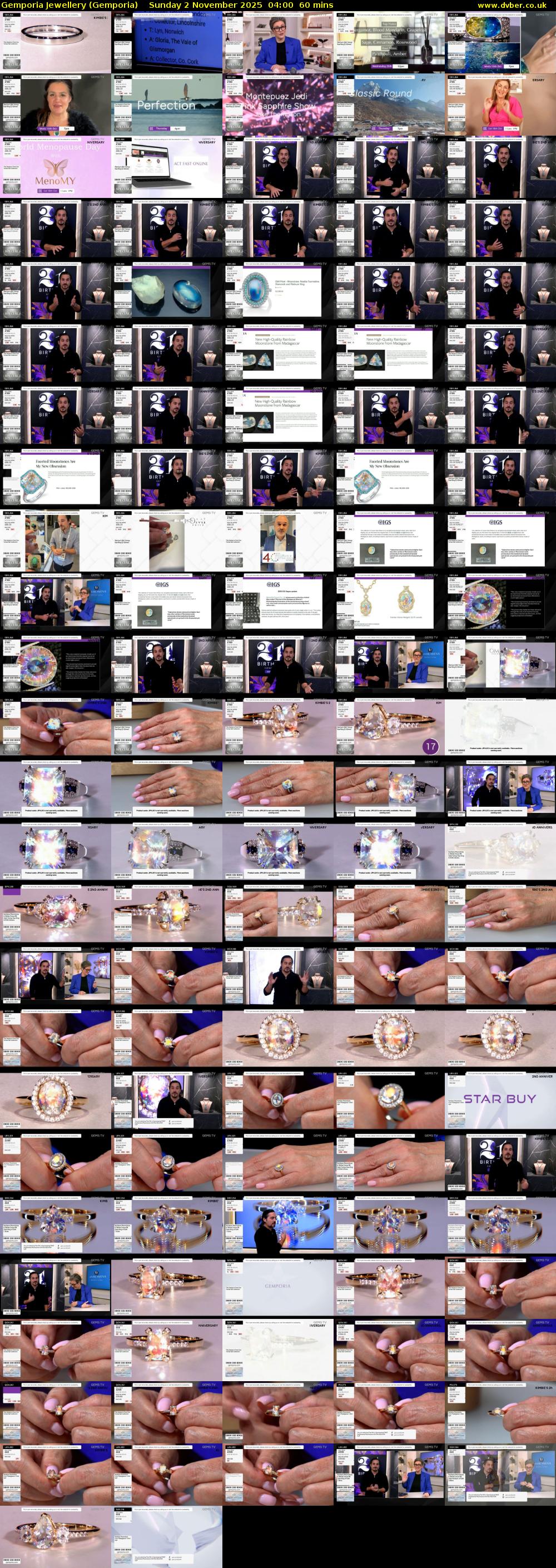 Gemporia Jewellery (Gemporia) Sunday 2 November 2025 04:00 - 05:00