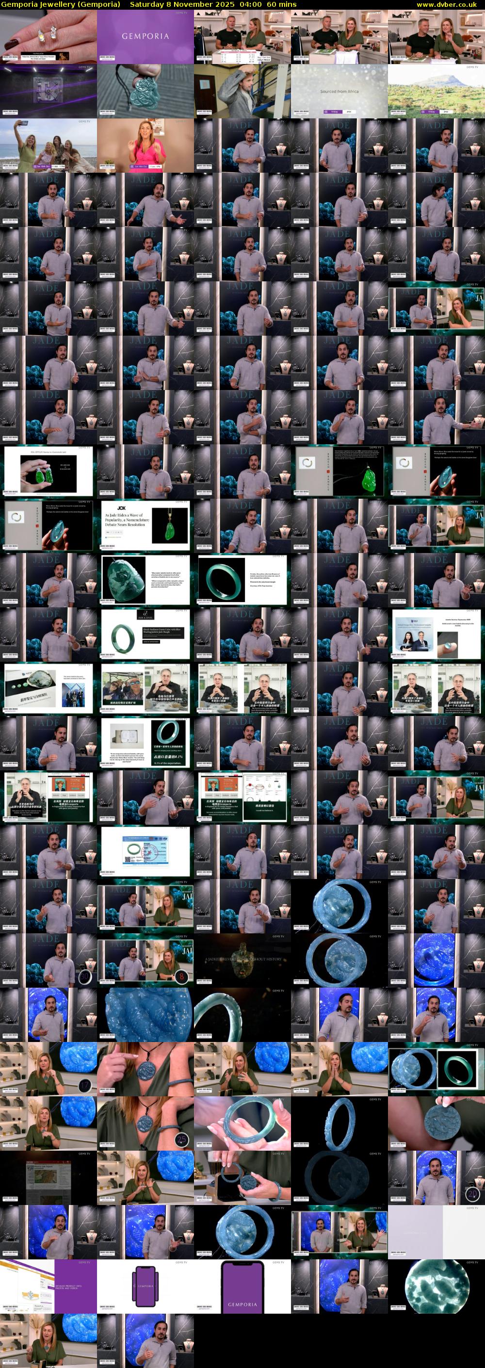 Gemporia Jewellery (Gemporia) Saturday 8 November 2025 04:00 - 05:00