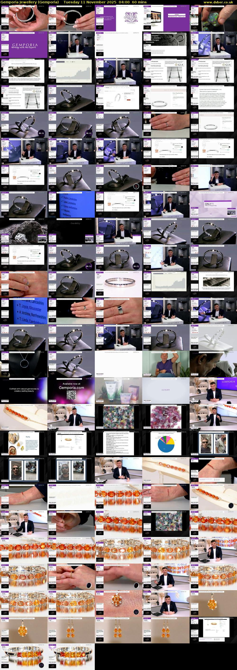 Gemporia Jewellery (Gemporia) Tuesday 11 November 2025 04:00 - 05:00