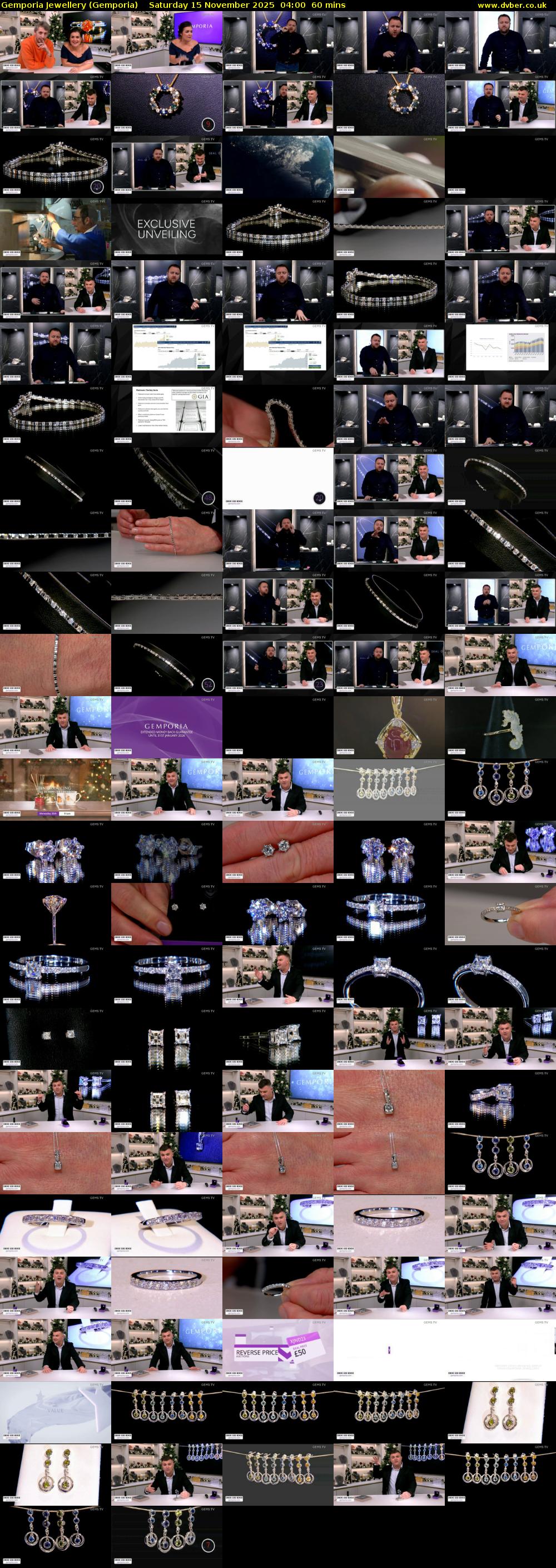 Gemporia Jewellery (Gemporia) Saturday 15 November 2025 04:00 - 05:00