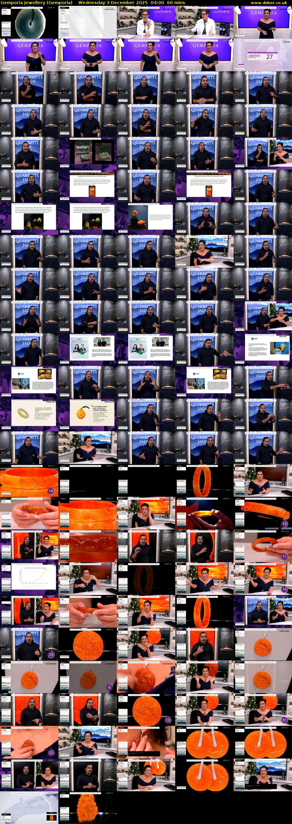 Gemporia Jewellery (Gemporia) Wednesday 3 December 2025 04:00 - 05:00