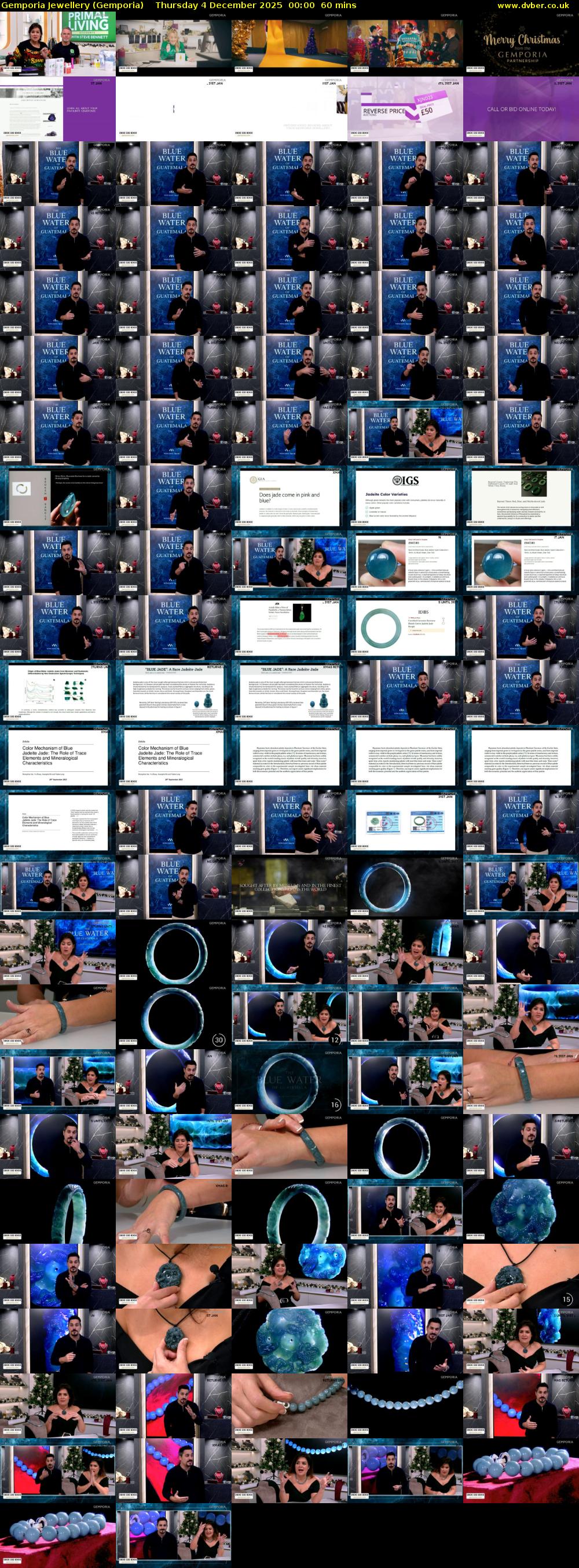 Gemporia Jewellery (Gemporia) Thursday 4 December 2025 00:00 - 01:00