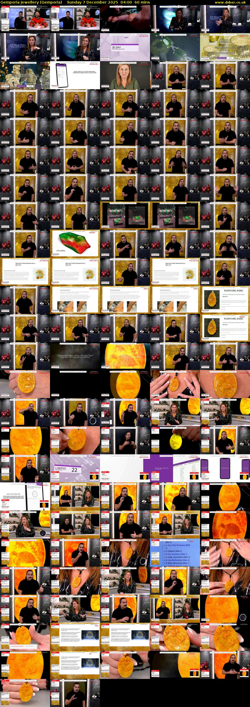 Gemporia Jewellery (Gemporia) Sunday 7 December 2025 04:00 - 05:00