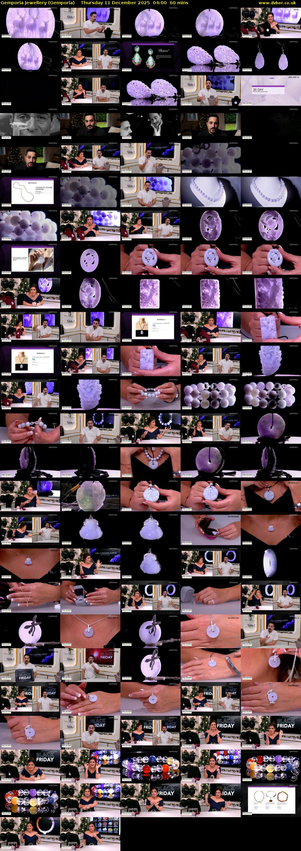 Gemporia Jewellery (Gemporia) Thursday 11 December 2025 04:00 - 05:00