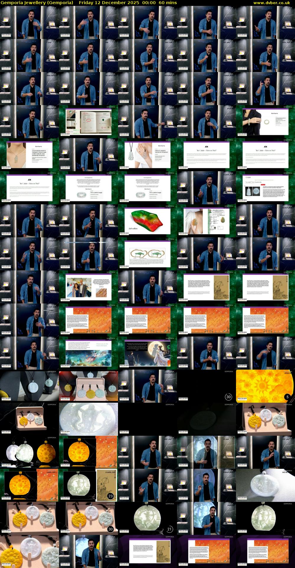 Gemporia Jewellery (Gemporia) Friday 12 December 2025 00:00 - 01:00