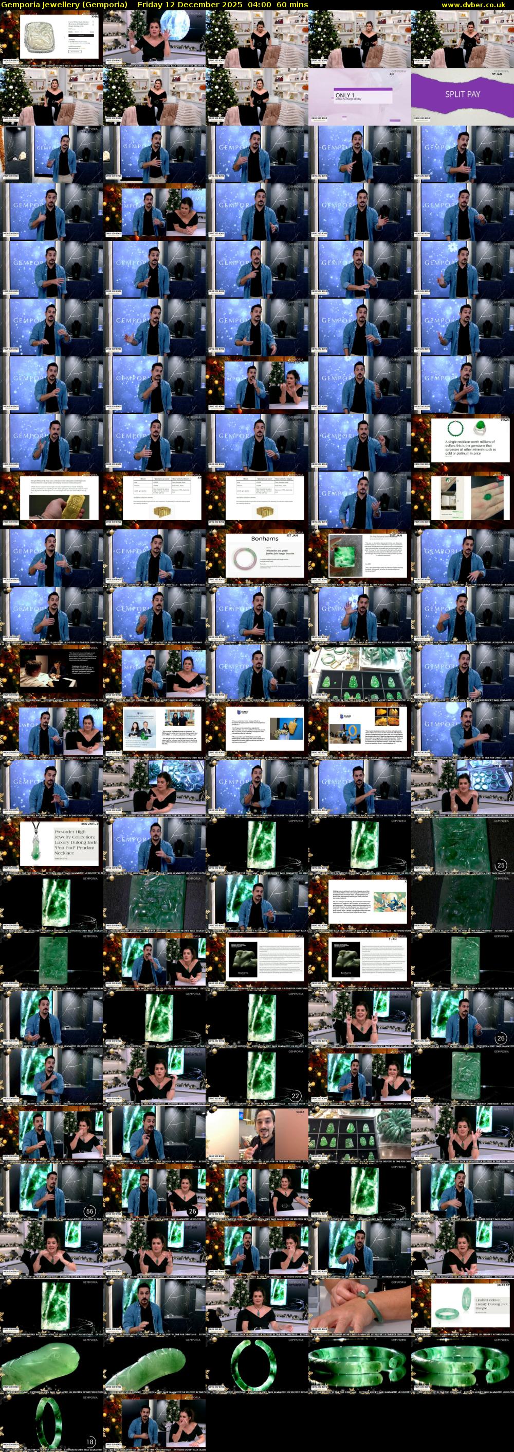 Gemporia Jewellery (Gemporia) Friday 12 December 2025 04:00 - 05:00