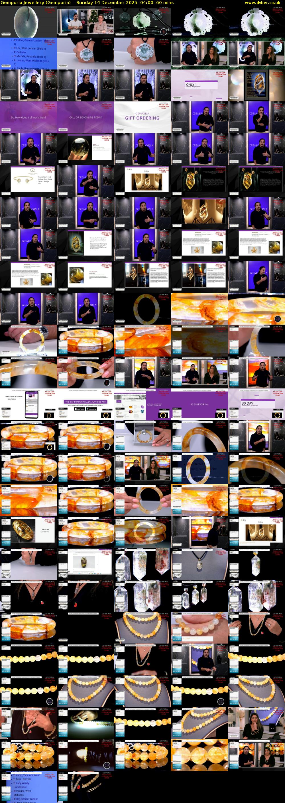 Gemporia Jewellery (Gemporia) Sunday 14 December 2025 04:00 - 05:00