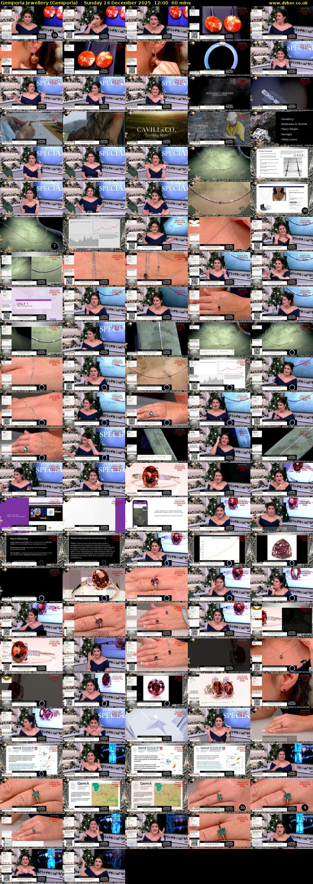 Gemporia Jewellery (Gemporia) Sunday 14 December 2025 12:00 - 13:00