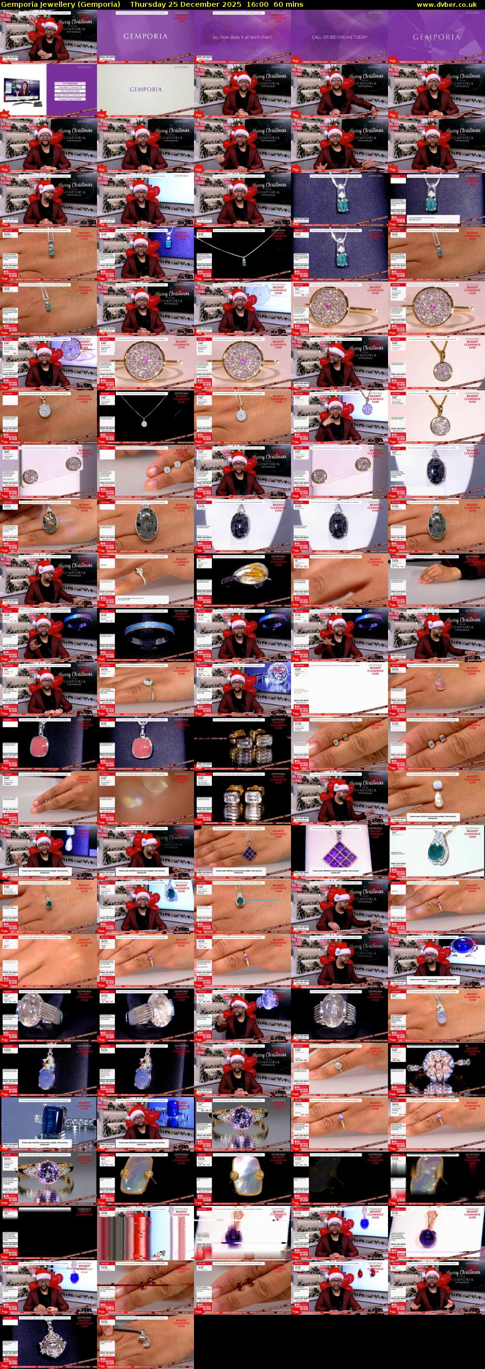 Gemporia Jewellery (Gemporia) Thursday 25 December 2025 16:00 - 17:00