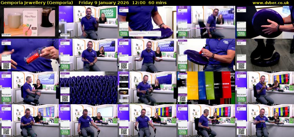 Gemporia Jewellery (Gemporia) Friday 9 January 2026 12:00 - 13:00