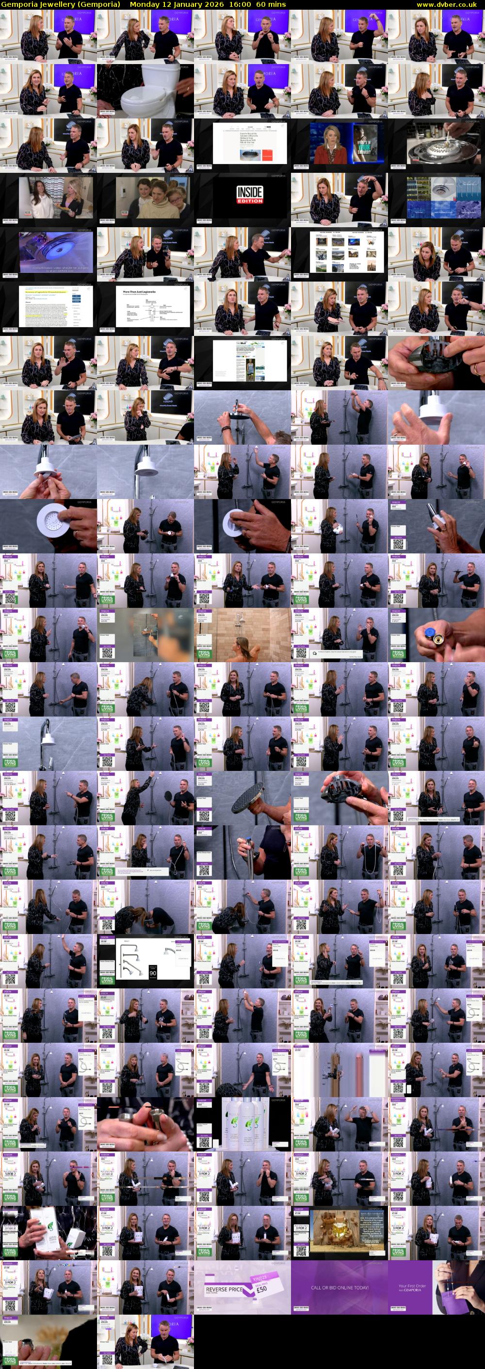 Gemporia Jewellery (Gemporia) Monday 12 January 2026 16:00 - 17:00