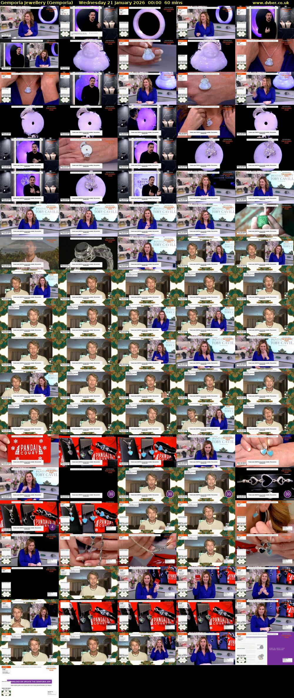 Gemporia Jewellery (Gemporia) Wednesday 21 January 2026 00:00 - 01:00