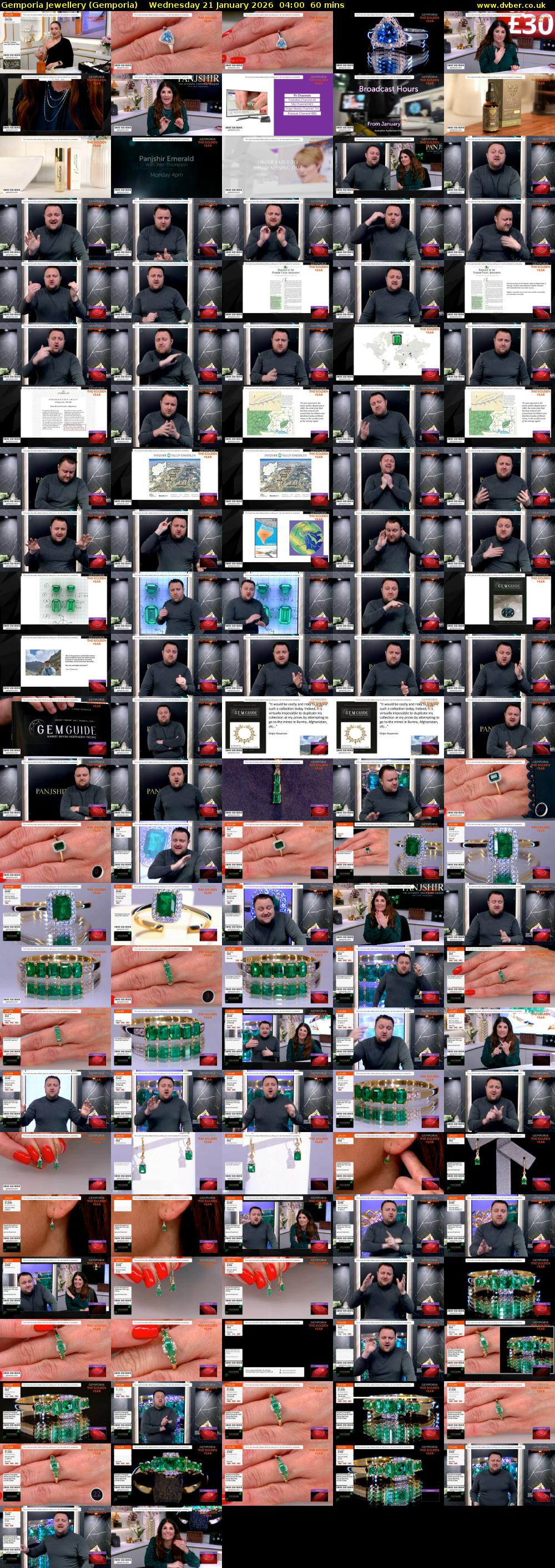 Gemporia Jewellery (Gemporia) Wednesday 21 January 2026 04:00 - 05:00