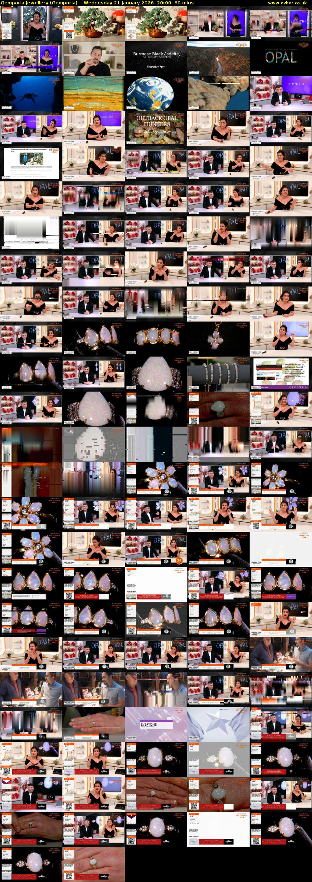 Gemporia Jewellery (Gemporia) Wednesday 21 January 2026 20:00 - 21:00