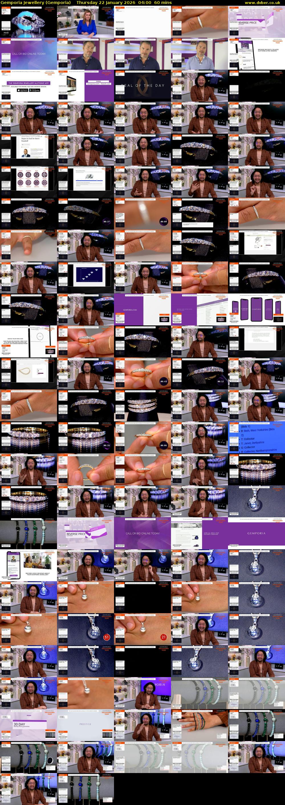 Gemporia Jewellery (Gemporia) Thursday 22 January 2026 04:00 - 05:00