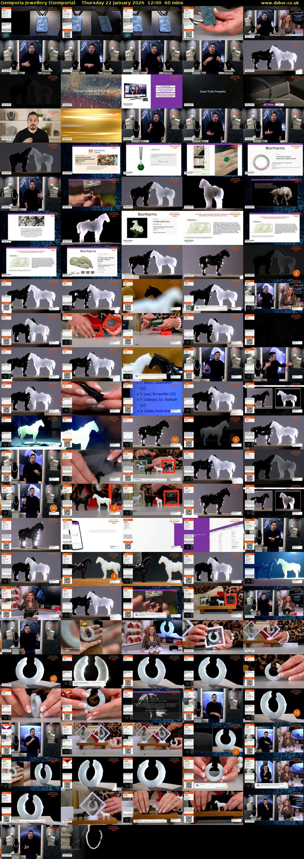 Gemporia Jewellery (Gemporia) Thursday 22 January 2026 12:00 - 13:00