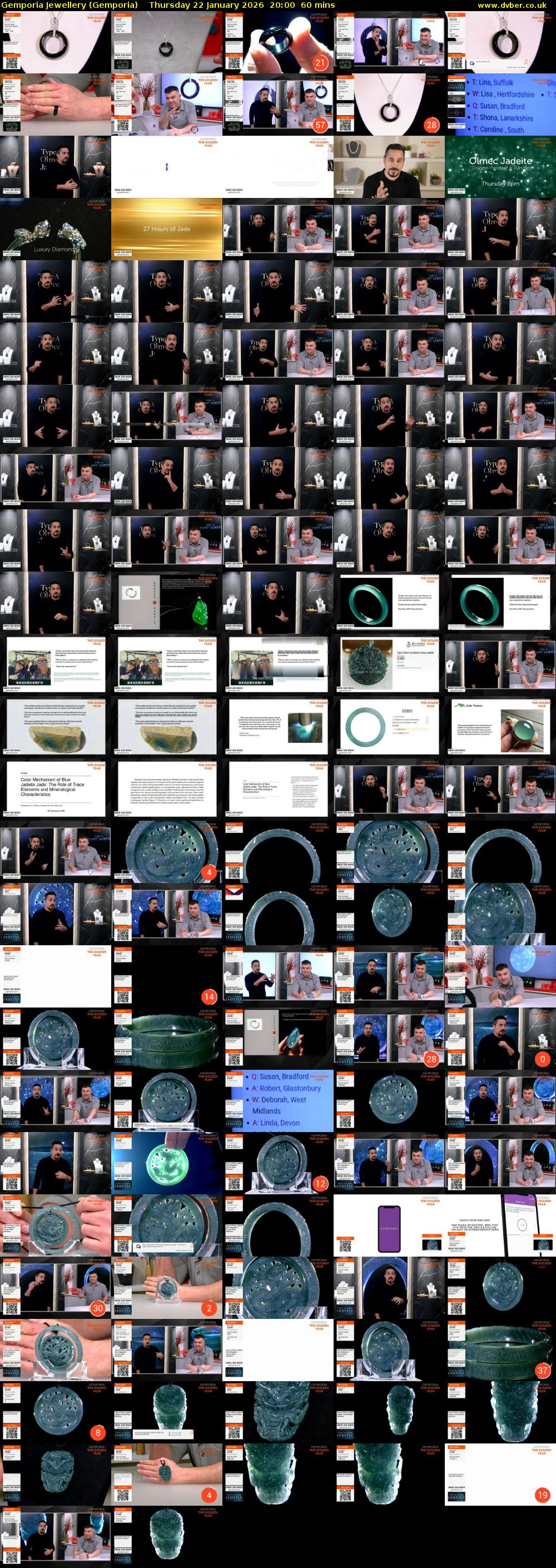 Gemporia Jewellery (Gemporia) Thursday 22 January 2026 20:00 - 21:00