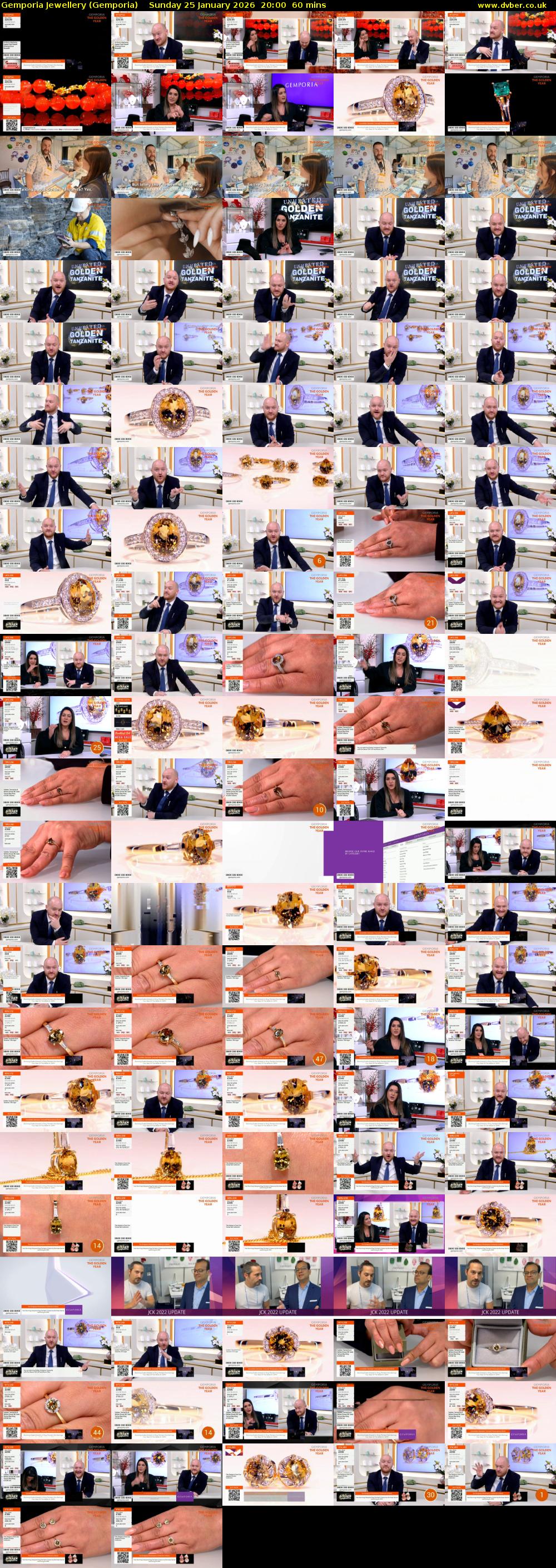 Gemporia Jewellery (Gemporia) Sunday 25 January 2026 20:00 - 21:00