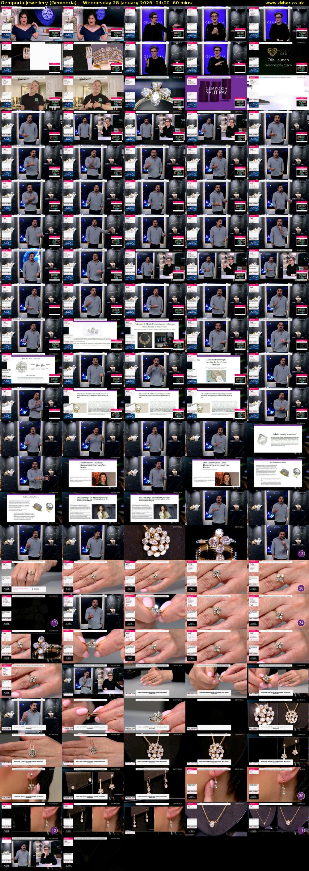 Gemporia Jewellery (Gemporia) Wednesday 28 January 2026 04:00 - 05:00