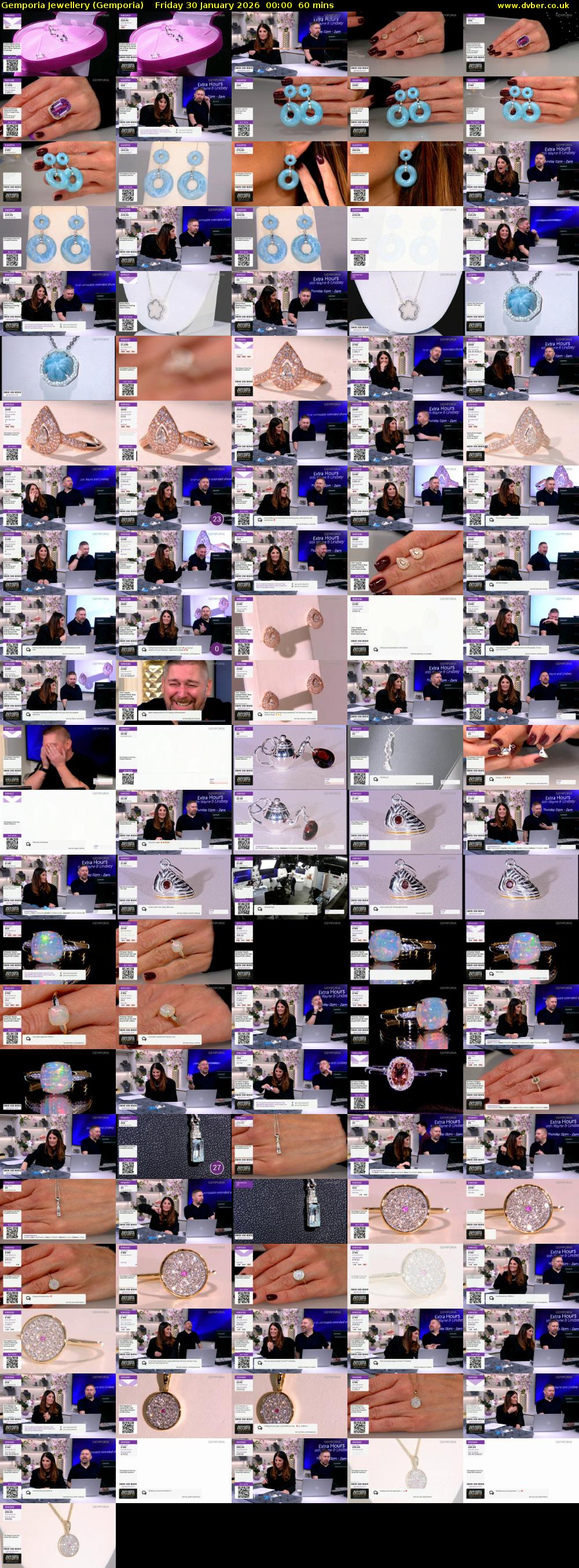 Gemporia Jewellery (Gemporia) Friday 30 January 2026 00:00 - 01:00