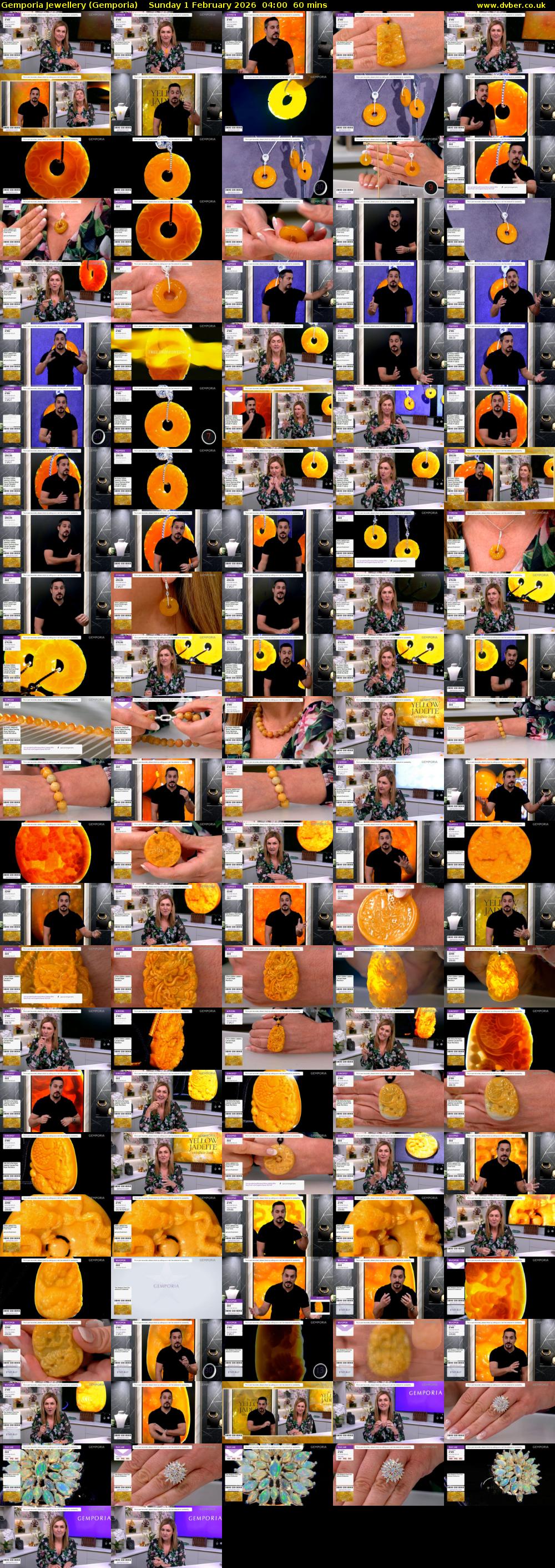 Gemporia Jewellery (Gemporia) Sunday 1 February 2026 04:00 - 05:00