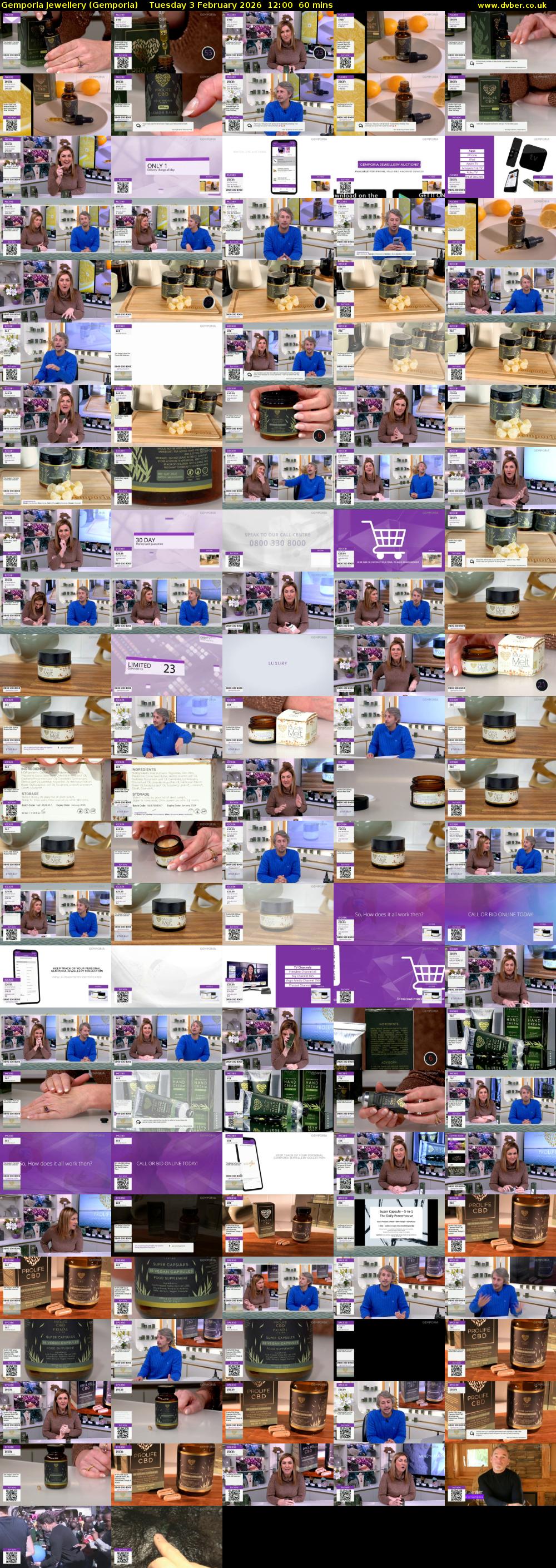 Gemporia Jewellery (Gemporia) Tuesday 3 February 2026 12:00 - 13:00