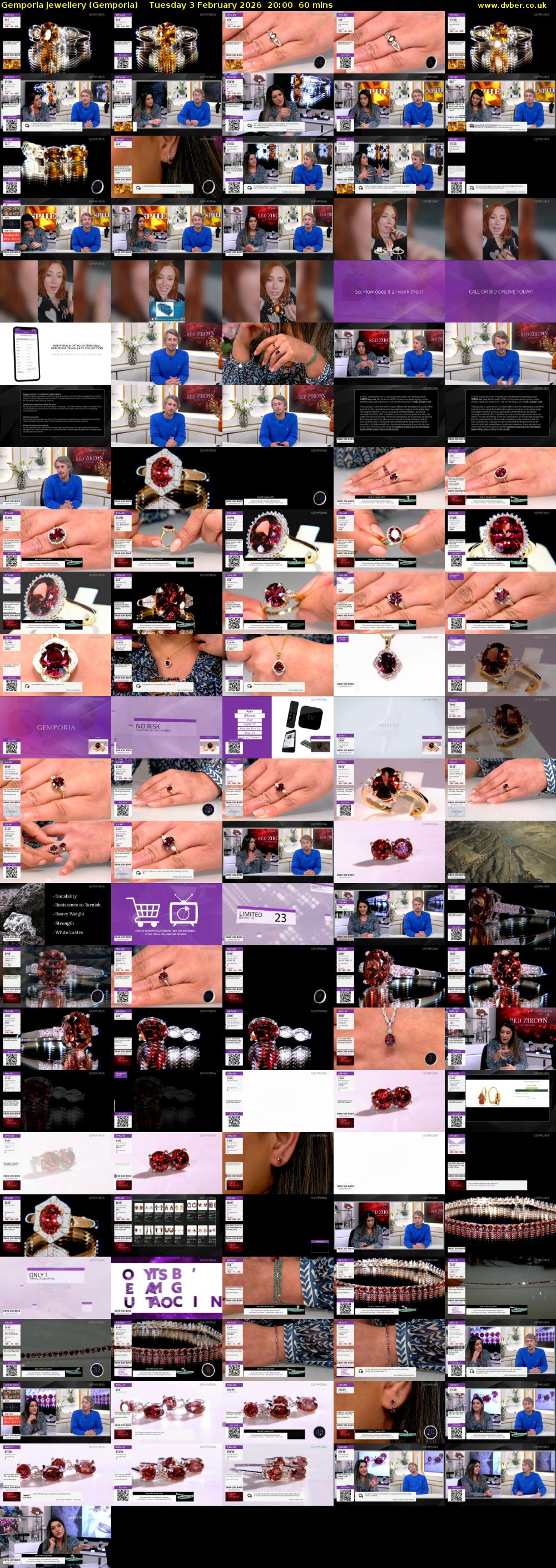 Gemporia Jewellery (Gemporia) Tuesday 3 February 2026 20:00 - 21:00