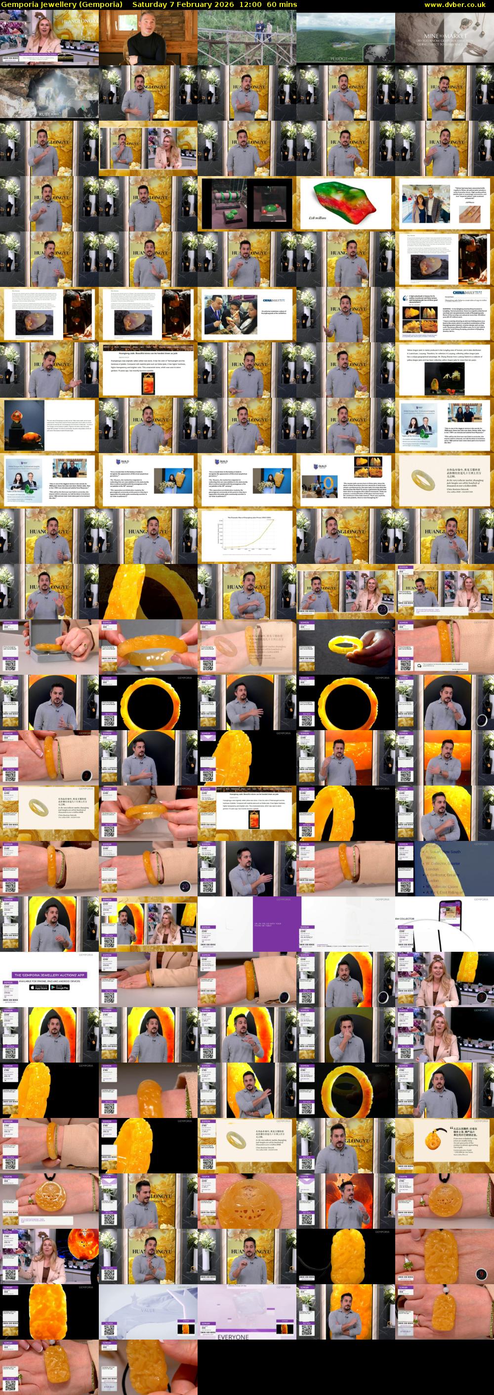 Gemporia Jewellery (Gemporia) Saturday 7 February 2026 12:00 - 13:00