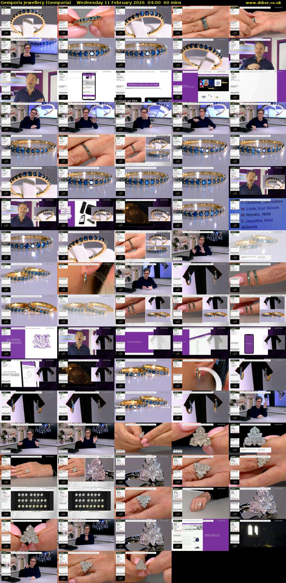 Gemporia Jewellery (Gemporia) Wednesday 11 February 2026 04:00 - 05:00