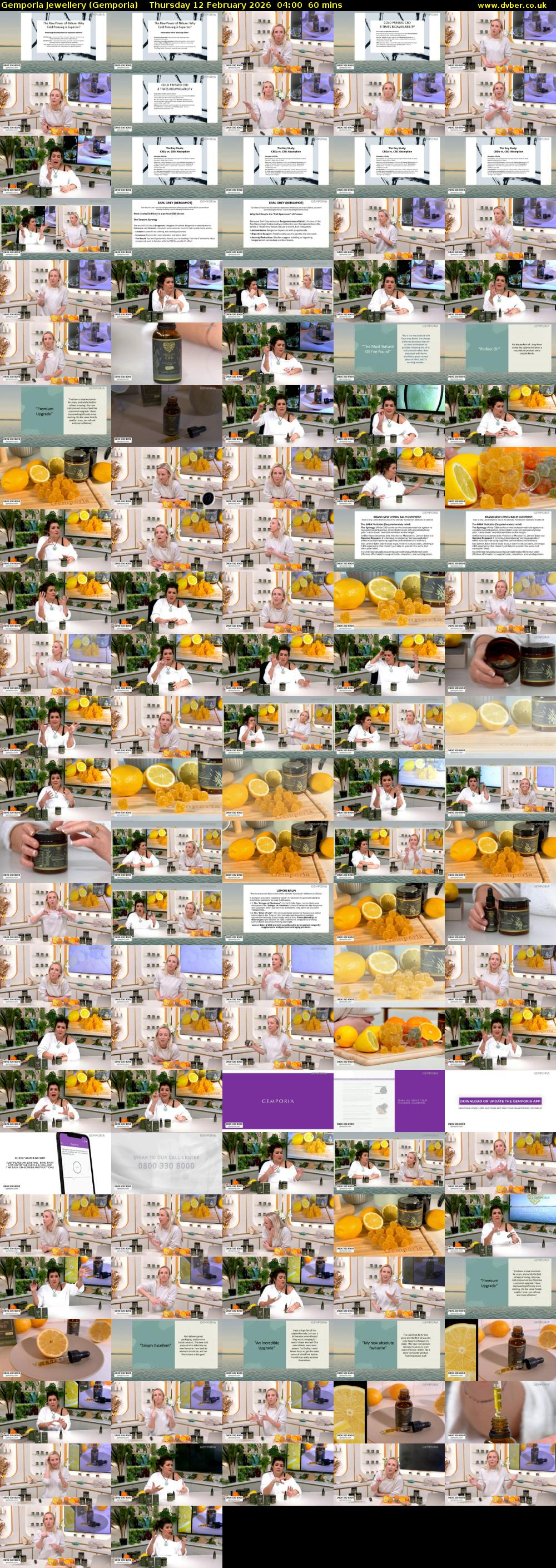 Gemporia Jewellery (Gemporia) Thursday 12 February 2026 04:00 - 05:00